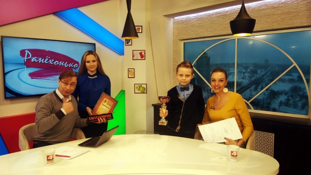 Бронзовый призер AMAKids World Cup 2018 – звезда Белорусского телевидения